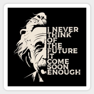 Albert Einstein Quotes Sticker